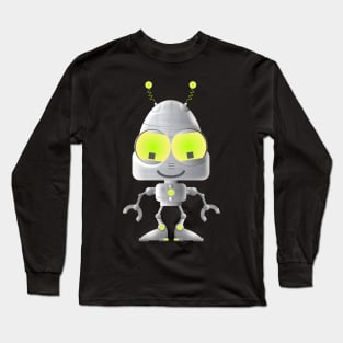 Cute little robot Long Sleeve T-Shirt